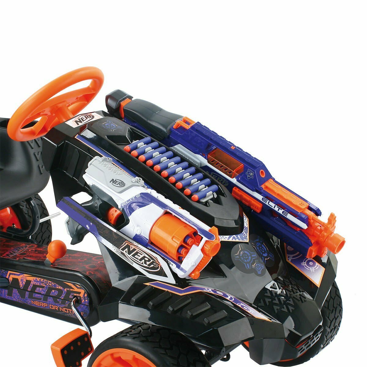 Nerf Battle Racer Pedal Go Kart (410 Years) Hazloez.co.uk