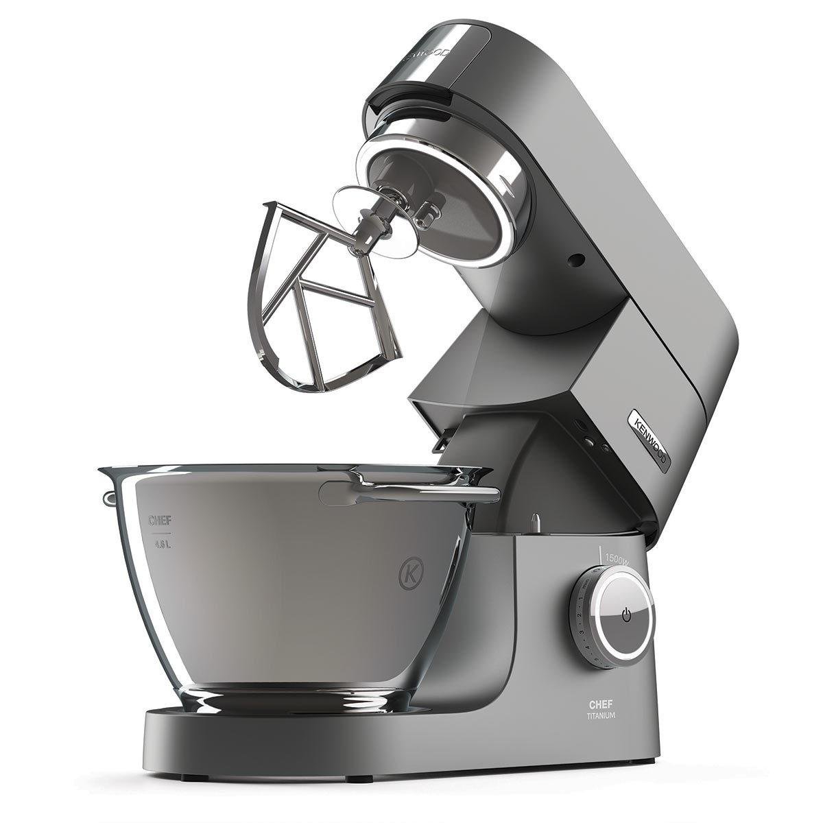 Kenwood Chef Titanium Mixer, 4.6L, KVC7300S Hazloez.co.uk