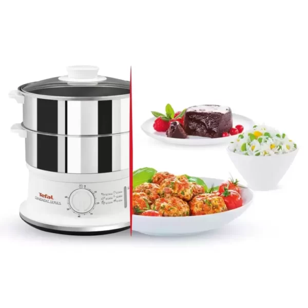 Tefal Steamer Convenient Series Stainless Steel VC145140 uk