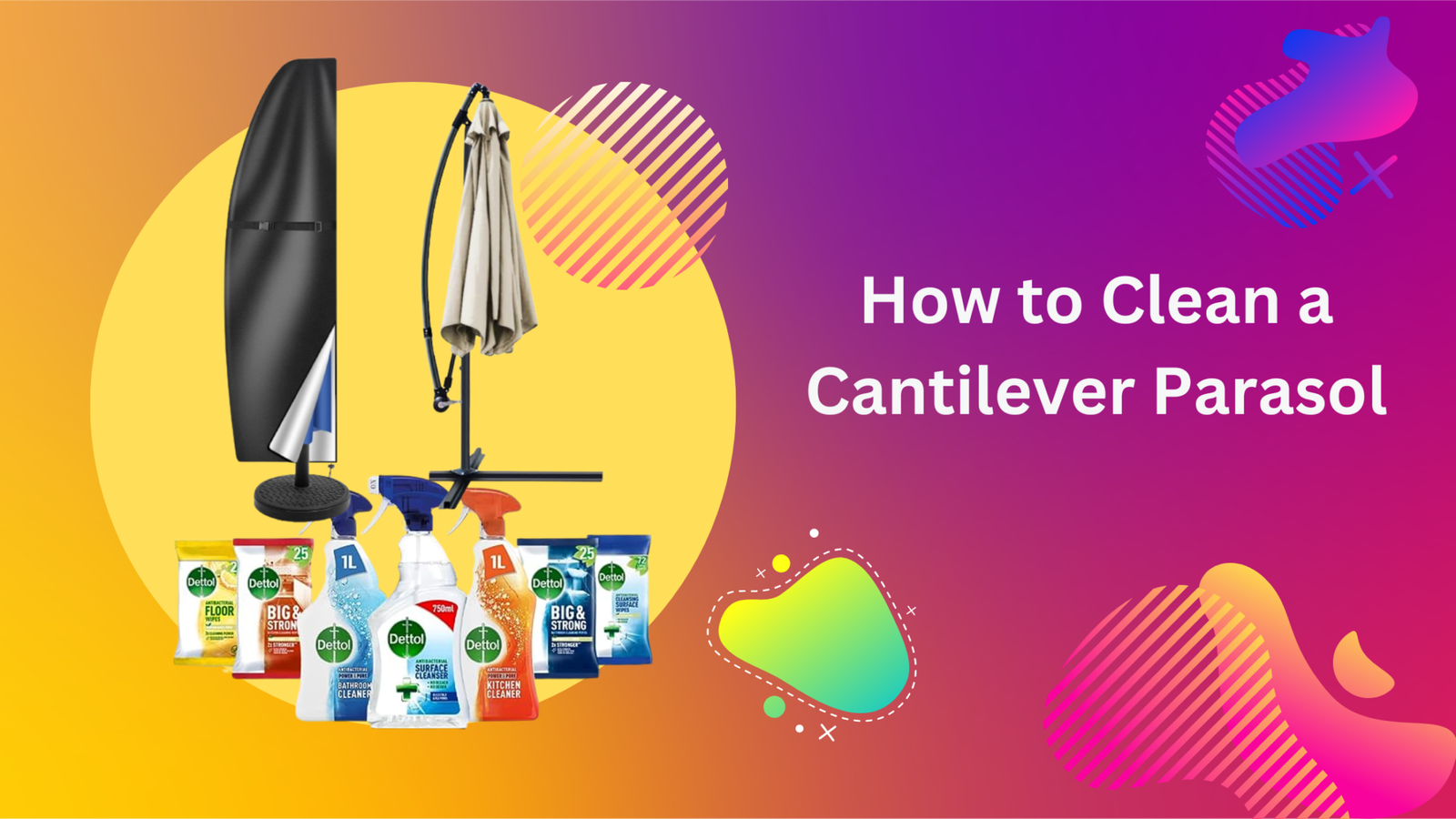 How To Clean A Cantilever Parasol Hazloez co uk