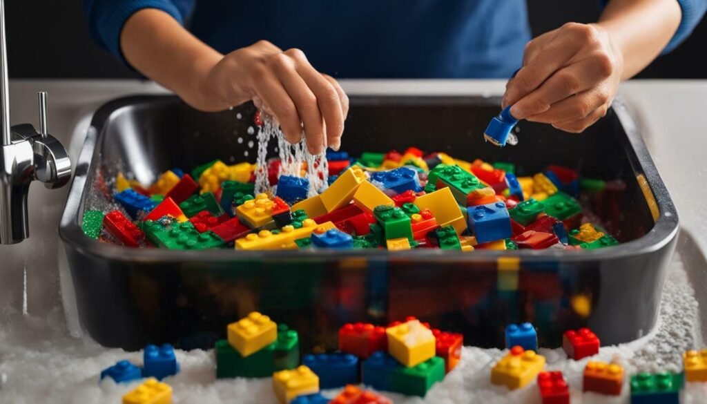 Can Legos go in the washing machine?