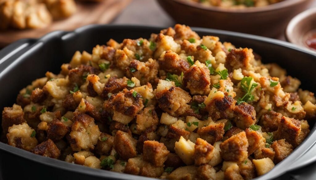 Crispy Stuffing in Air Fryer