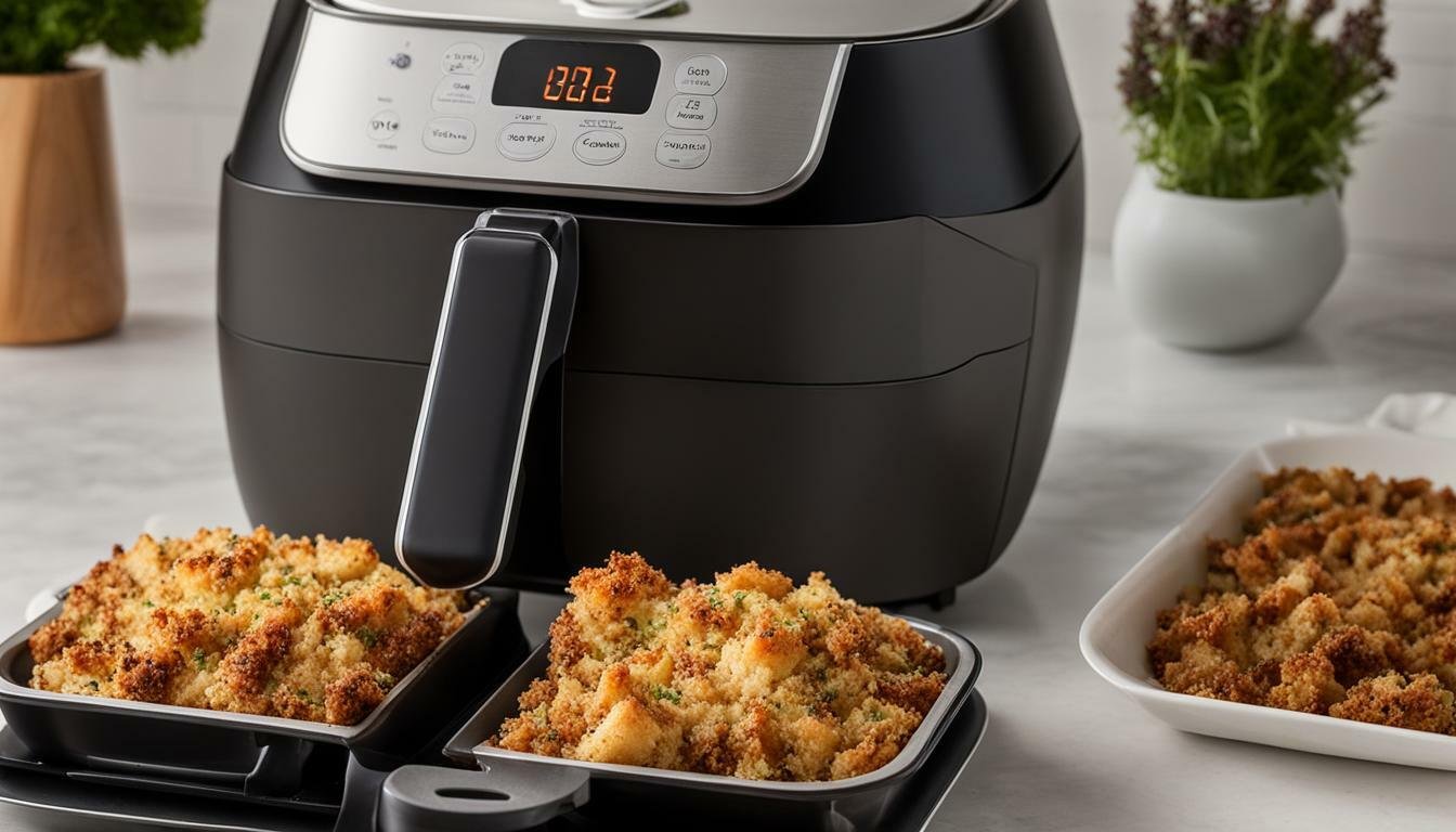 how long to cook stuffing in air fryer