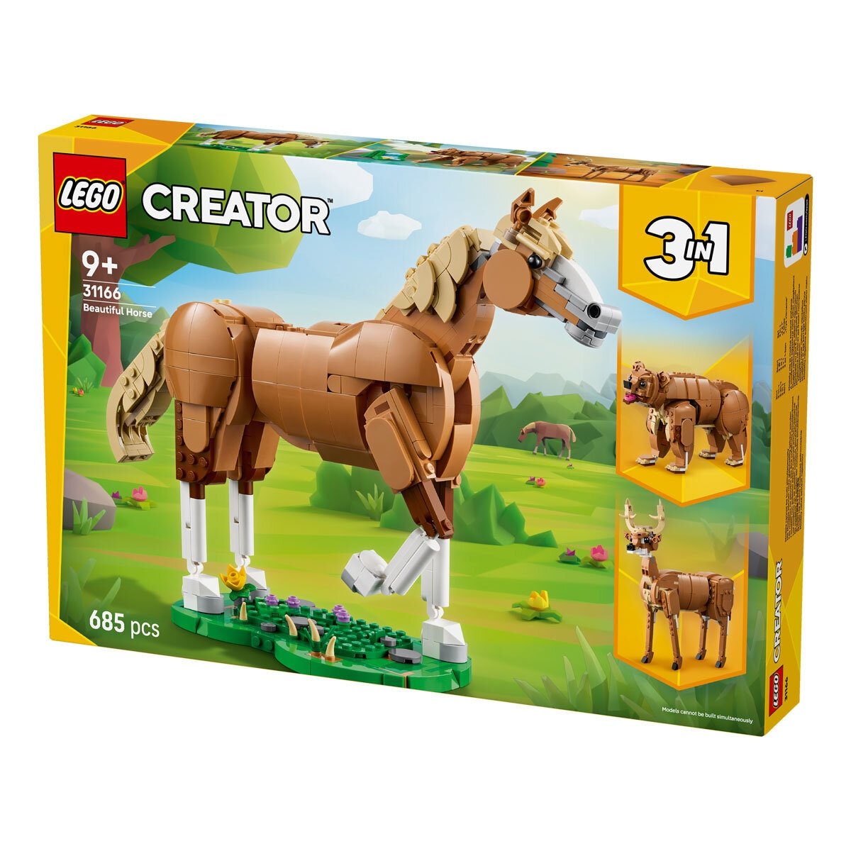 LEGO Creator Beautiful Horse - Model 31166 (9+ Years) 6 365495470227486.jpg
