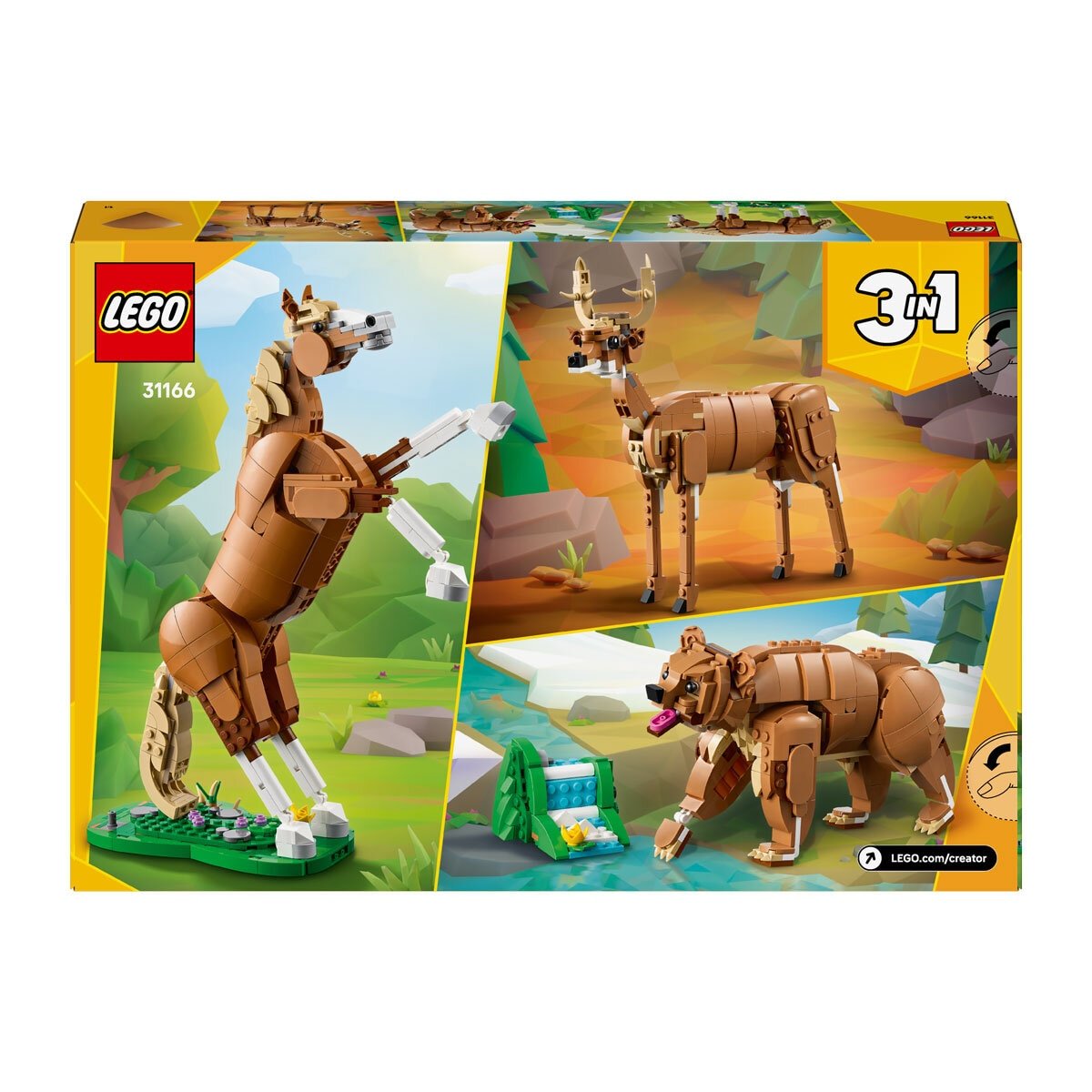 LEGO Creator Beautiful Horse - Model 31166 (9+ Years) 8 365495470489630.jpg